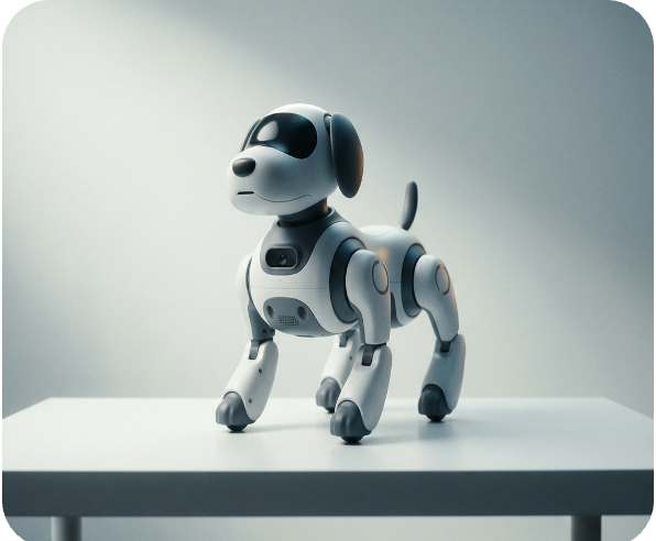 Robopaw unit, clean studio portrait